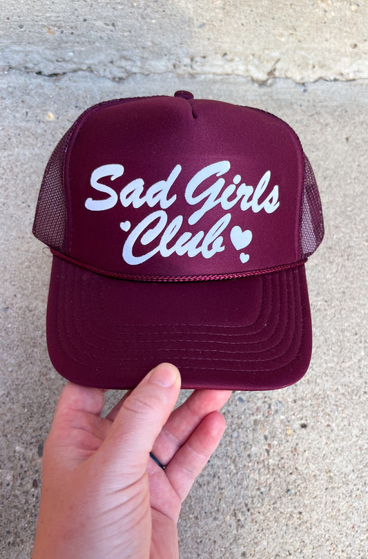Sad Girls Club Cardinal Trucker