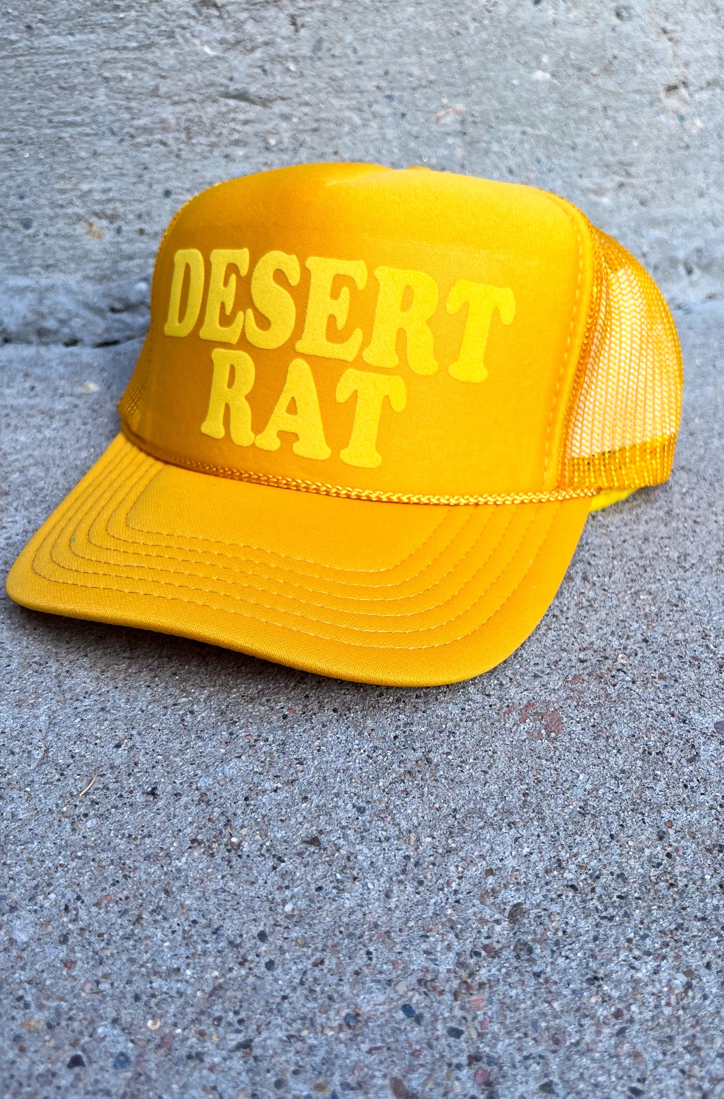 Desert Rat Gold Trucker