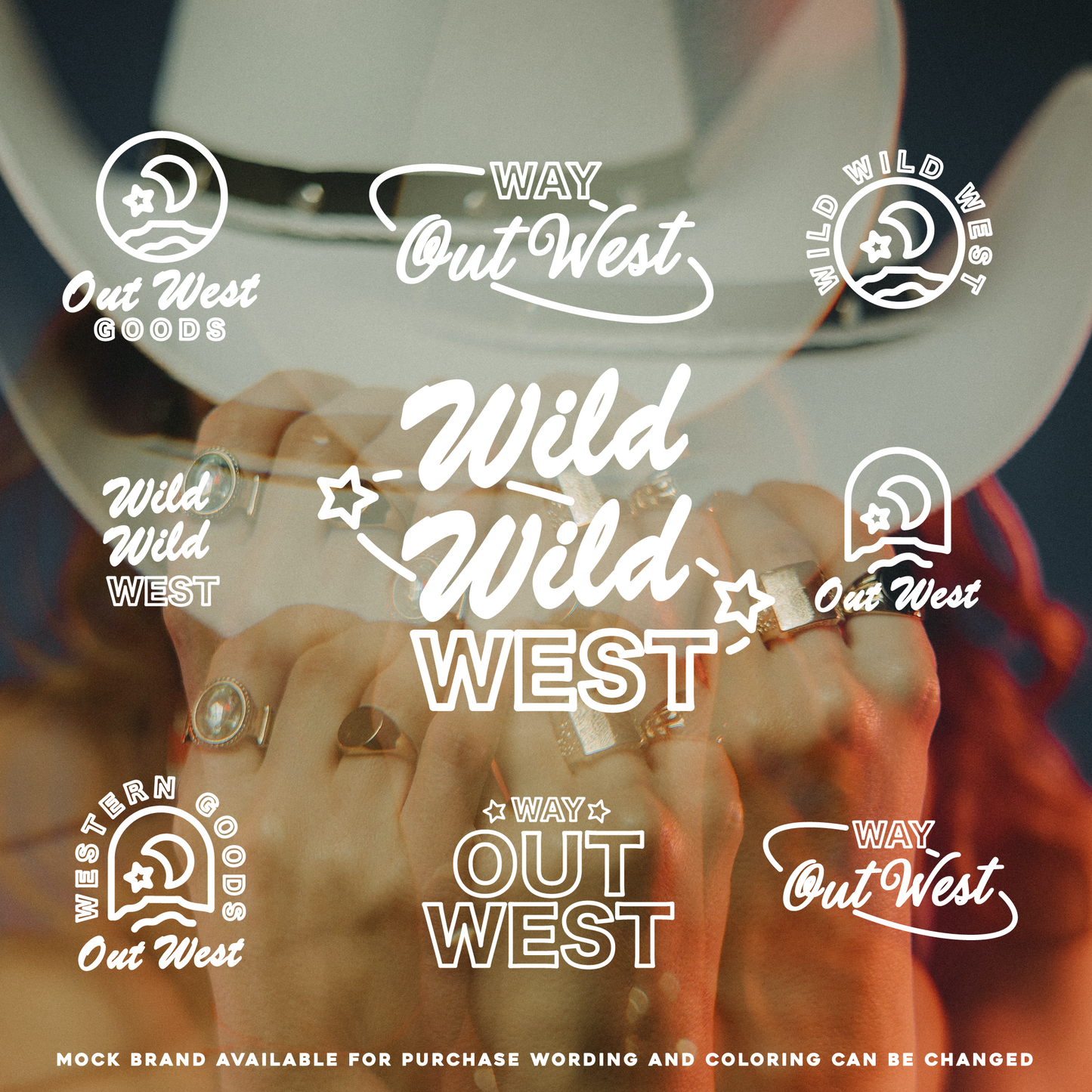 Design set- Mock brand *Wild Wild West*