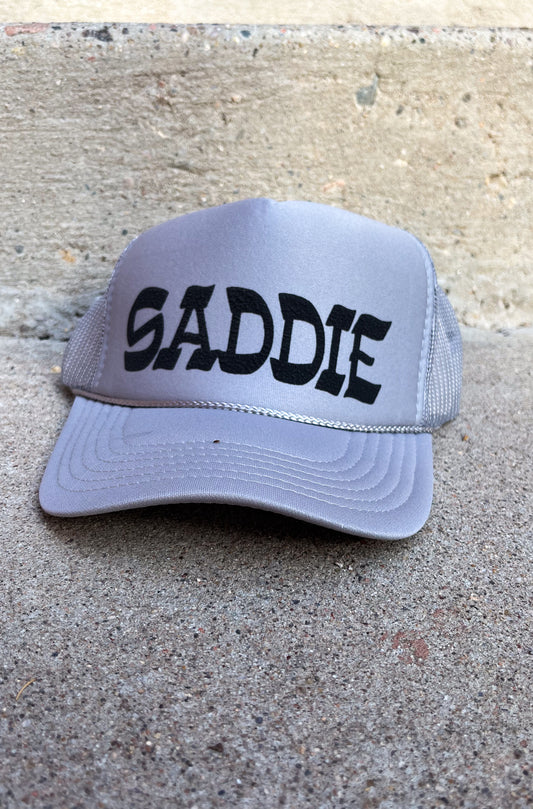 Saddie Silver Trucker