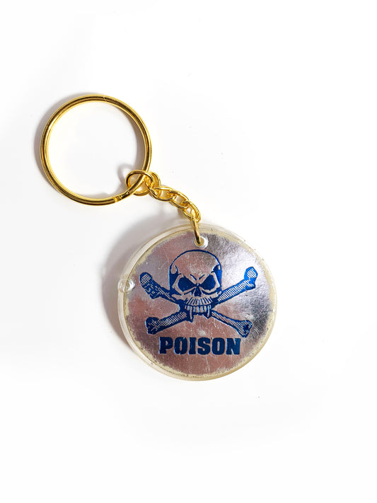 Vintage POG - Poison (Silver Foil)  Handmade Keychain